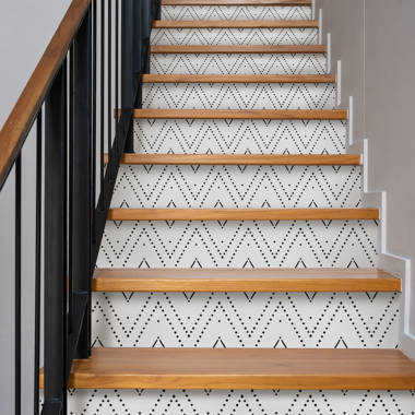 Corrigan Studio® Diamond Geometric Art Deco Lines Peel And Stick